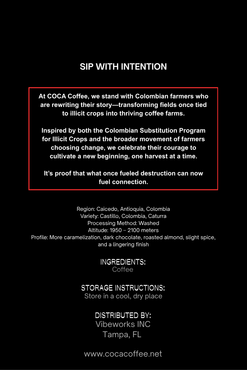 Caicedo Classic Medium Dark Whole Bean