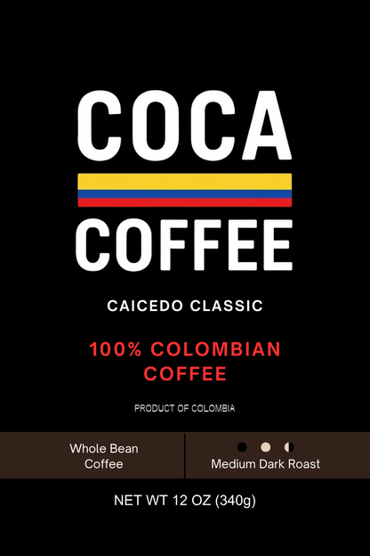Caicedo Classic Medium Dark Whole Bean