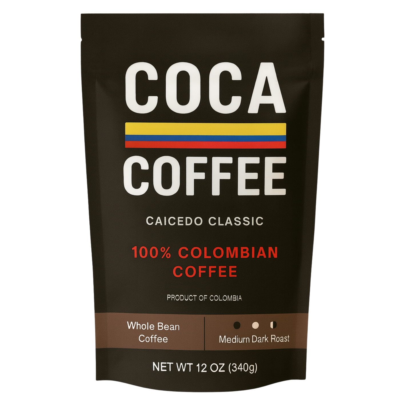Caicedo Classic Medium Dark Whole Bean